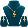 AARHA micro gold necklace set